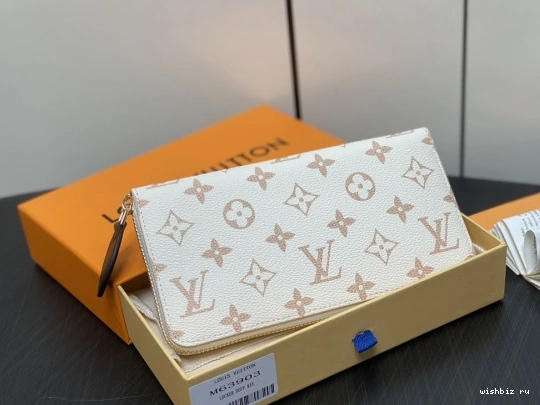 WIS VUITTON Portefeuille Zippy WALLET-19.5*10.5*2.5cm LOUIS 0813